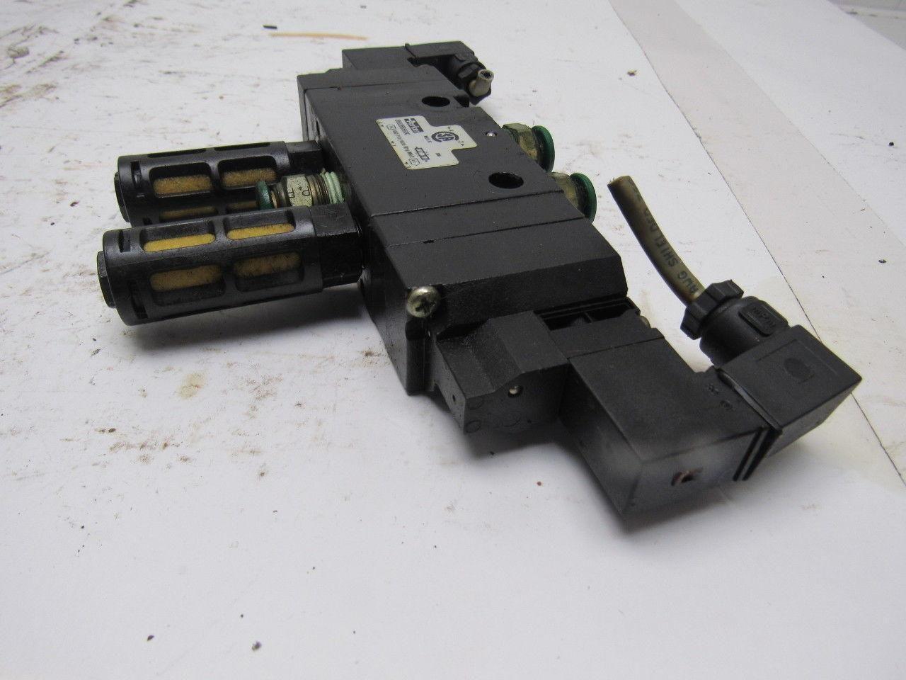 Parker B551BB553C Pneumatic Solenoid Air Valve 120V Coils
