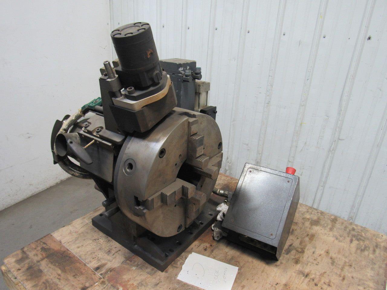 Trumpf 3030 Laser 16" 4 Jaw Power Indexing Chuck Assembly W/Control