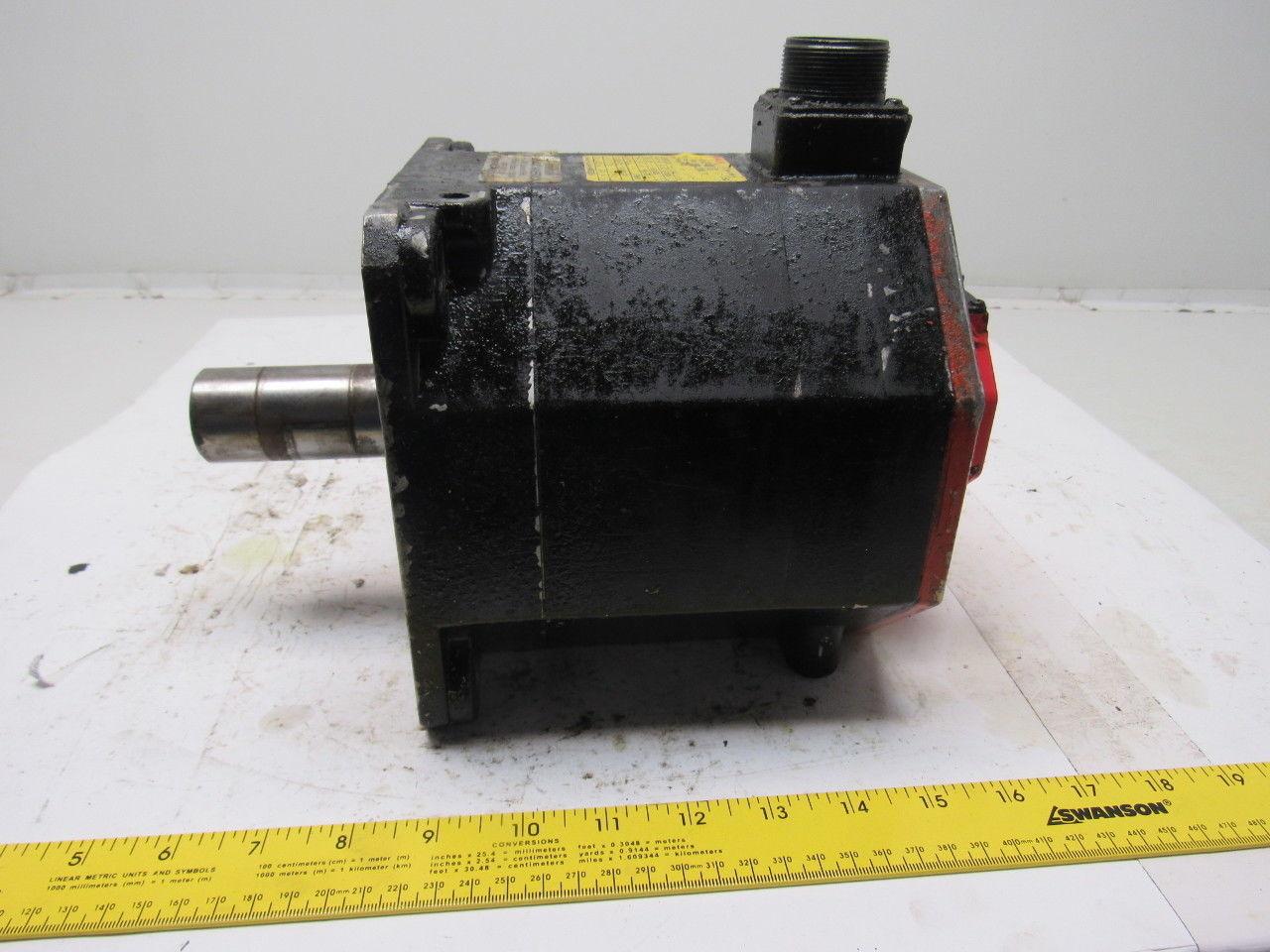 Fanuc A06B-0266-B200 AC Servo Motor 3000RPM 400-480V 4.5KW