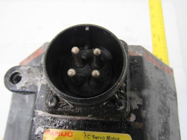 Fanuc A06B-0266-B200 AC Servo Motor 3000RPM 400-480V 4.5KW