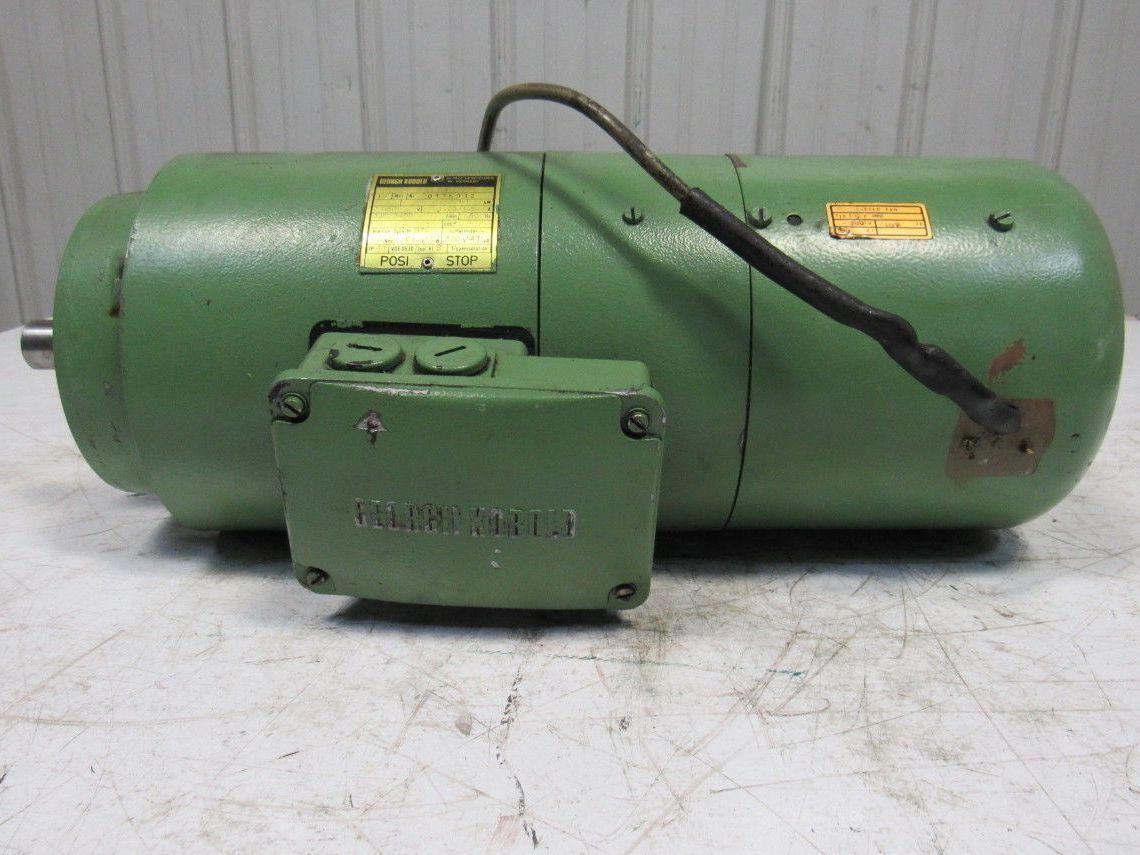 Geogii Kobold PO 7110-116/2MBRDG 2 Speed Electric Motor 0.12/1.1 KW 460V