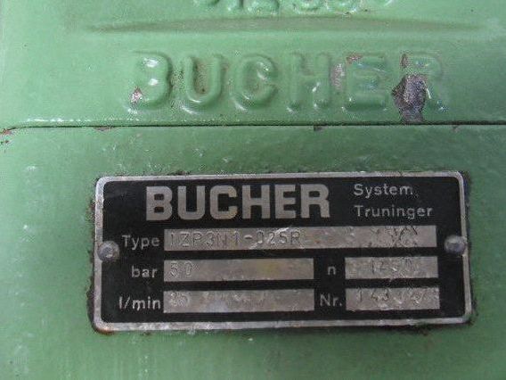 Bucher 1ZP3N1-025R Hydraulic Pump W/460V 60Hz 3Ph Motor