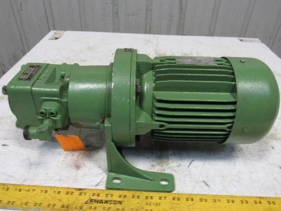 Bucher 1ZP3N1-025R Hydraulic Pump W/460V 60Hz 3Ph Motor