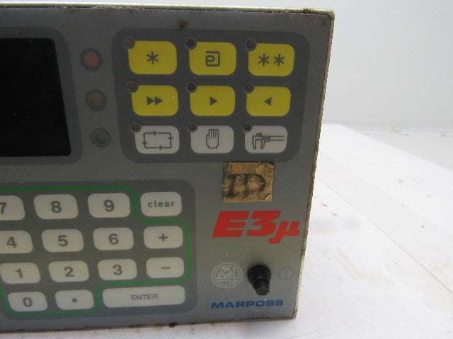 Marposs E3u Micro Probe Amplifier Controller Measuring Unit