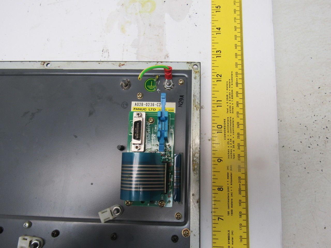 Fanuc A02B-0236-C240 A86L-0001-0277#E Operator interface Control Panel