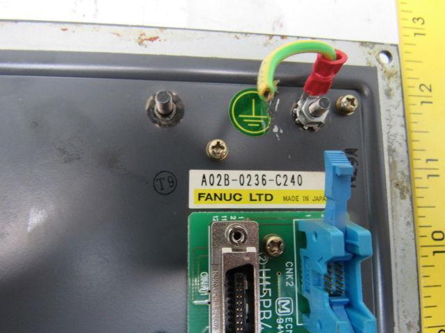 Fanuc A02B-0236-C240 A86L-0001-0277#E Operator interface Control Panel