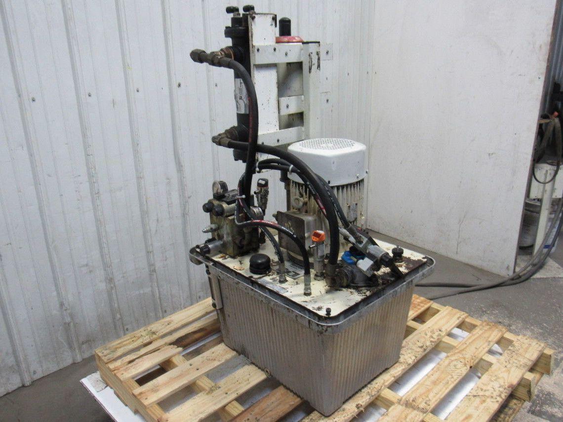 Rexroth 32686 14 Gallon Hydraulic Power Unit W/ Valves & Heat Exchanger 230/460V