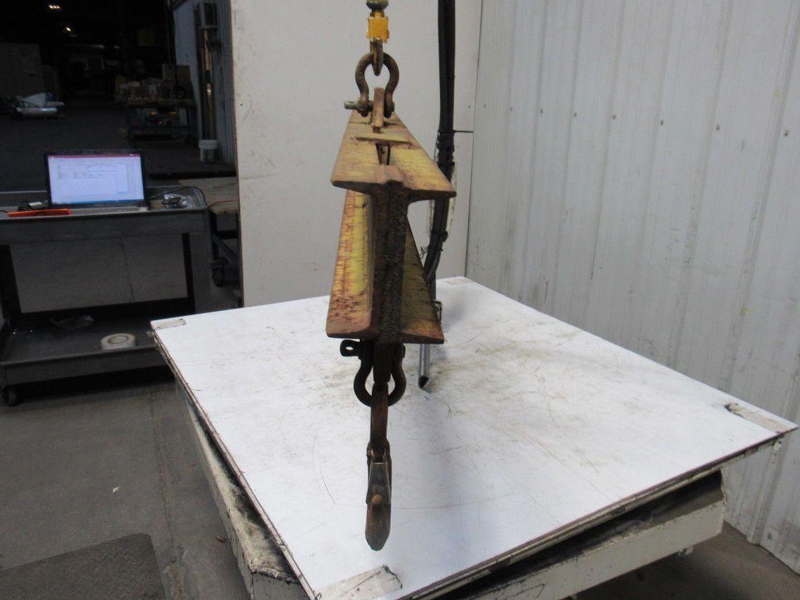 2 TON Dual Beam Low Headroom Lifting Beam Rigging Spreader Bar 60"