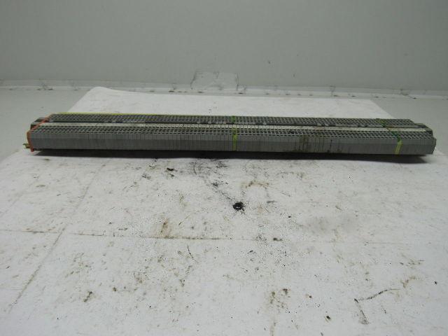WAGO IEC 60947-7-1 IEC 947-7-2 DIN Rail Terminal Block Strip 20A 22" OAL