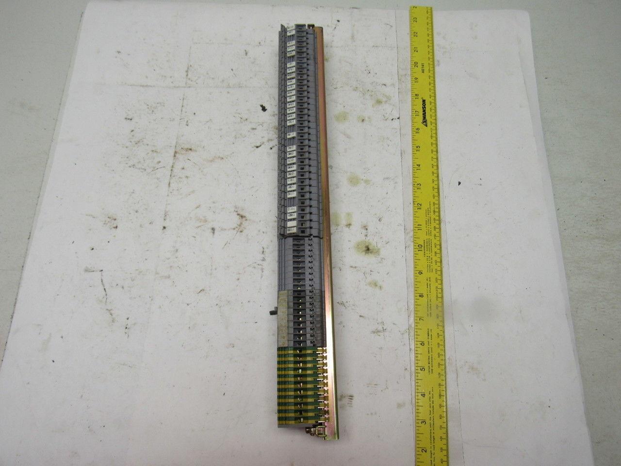Entrelec 6.3 A MAX. (34) Fuse Holder (15) Terminal Block (11) Ground Lot of 60