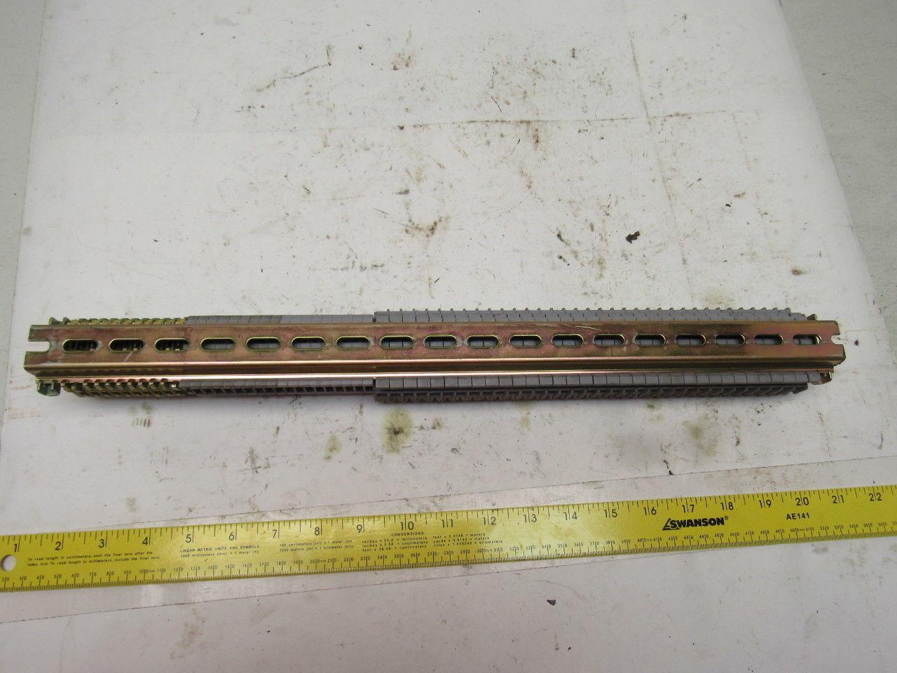 Entrelec 6.3 A MAX. (34) Fuse Holder (15) Terminal Block (11) Ground Lot of 60