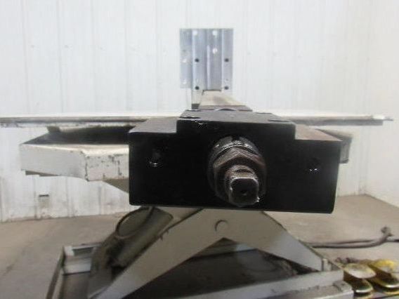 78-1/2"L x 2-1/2" W Metal Gear Rack W/Brake Assembly From a Frost Broach Machine