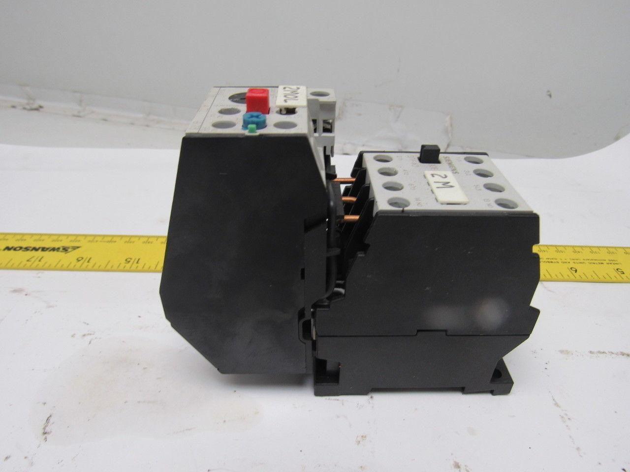 Allen Bradley 3TF4010-0A Contactor W/3UA50 00-1F 3.2 to 5A Overload Relay