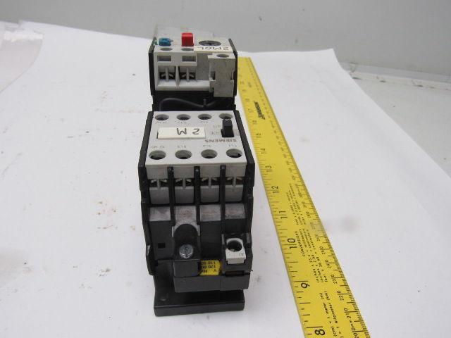 Allen Bradley 3TF4010-0A Contactor W/3UA50 00-1F 3.2 to 5A Overload Relay