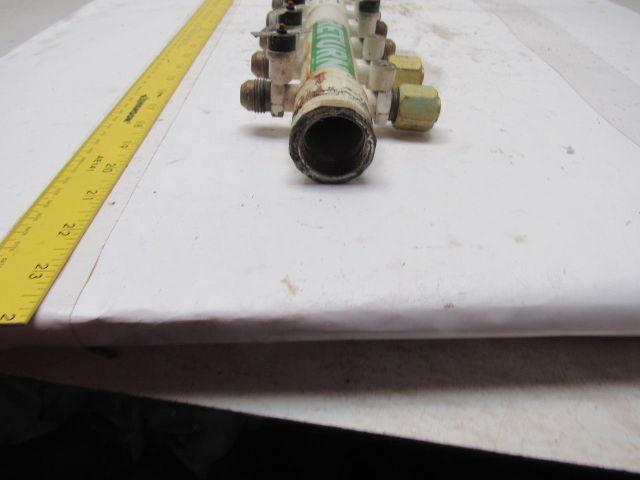 Inductoheat 16410-010 Manifold Assembly 1" NPT x 1/2"-14 Flare