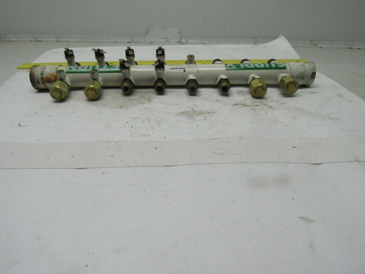 Inductoheat 16410-010 Manifold Assembly 1" NPT x 1/2"-14 Flare