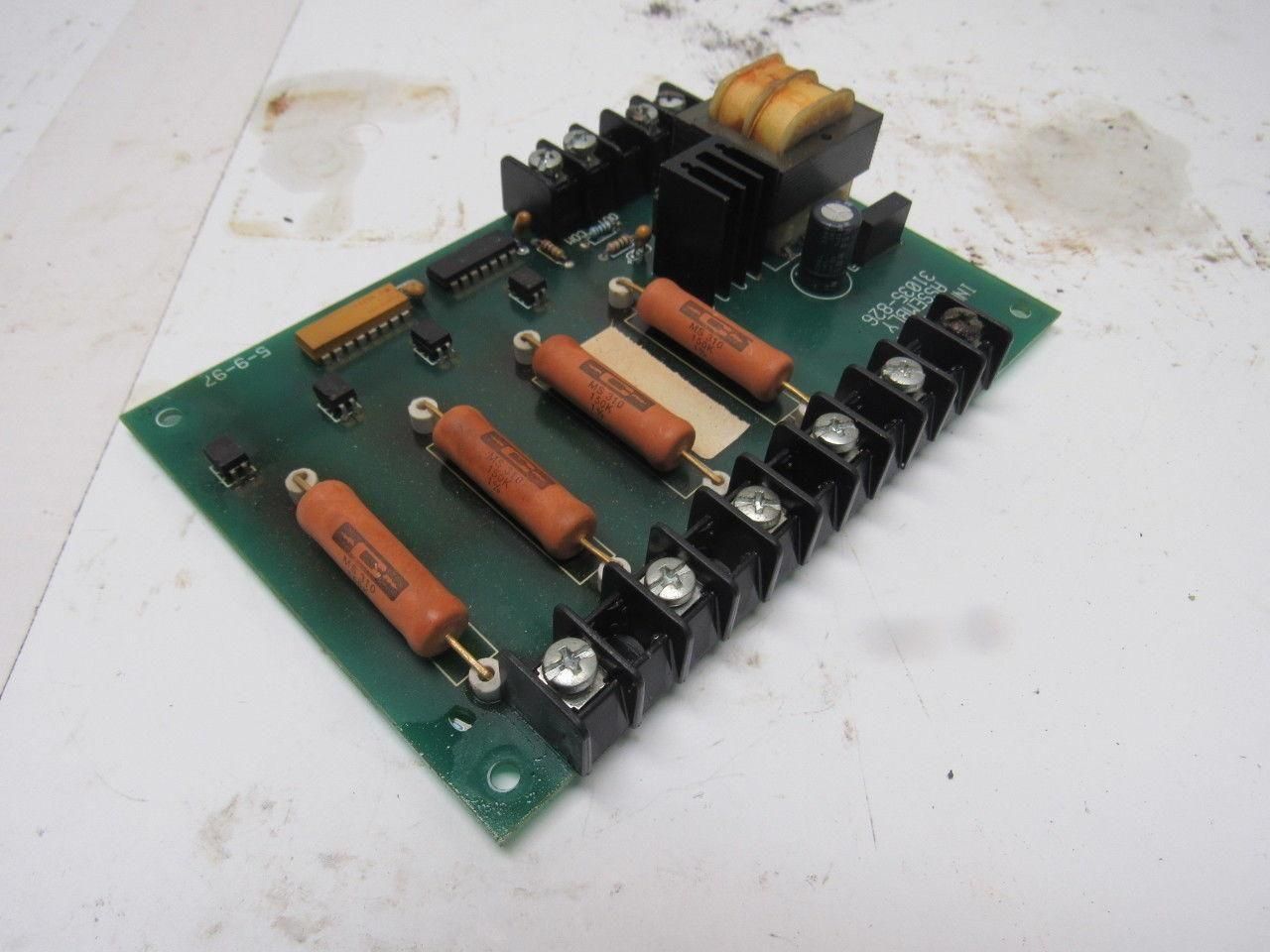 Inductoheat 31035-826 PC Circuit Board Assembly Card