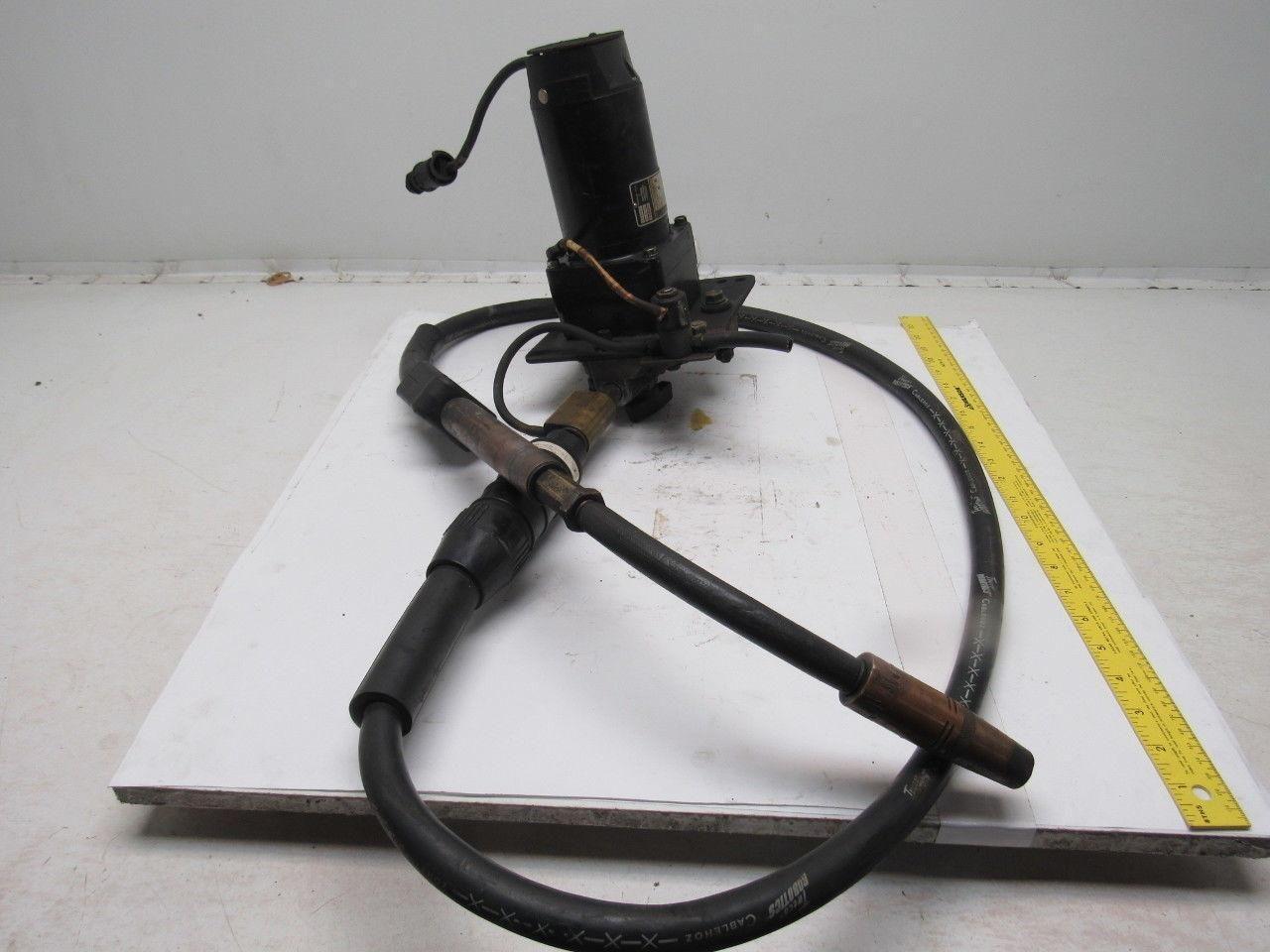 Millermatic A1-2 Robot Welder Wire Feed Motor/Drive Assemble W/Whip