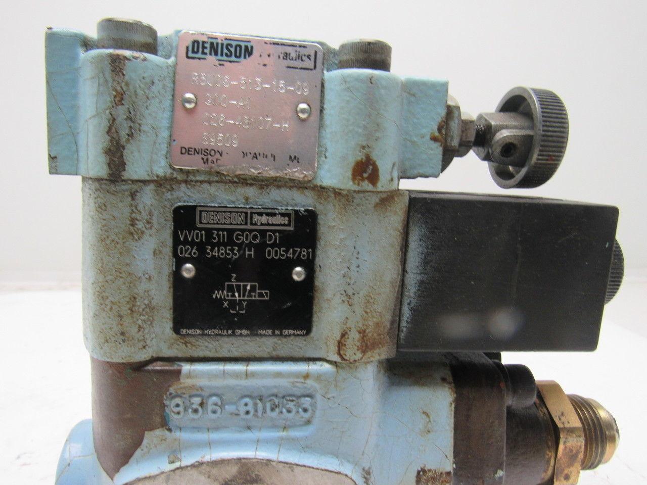 Denison 026 34853 H 0054781 R5U06-513-15-09 Hydraulic Valve Assembly