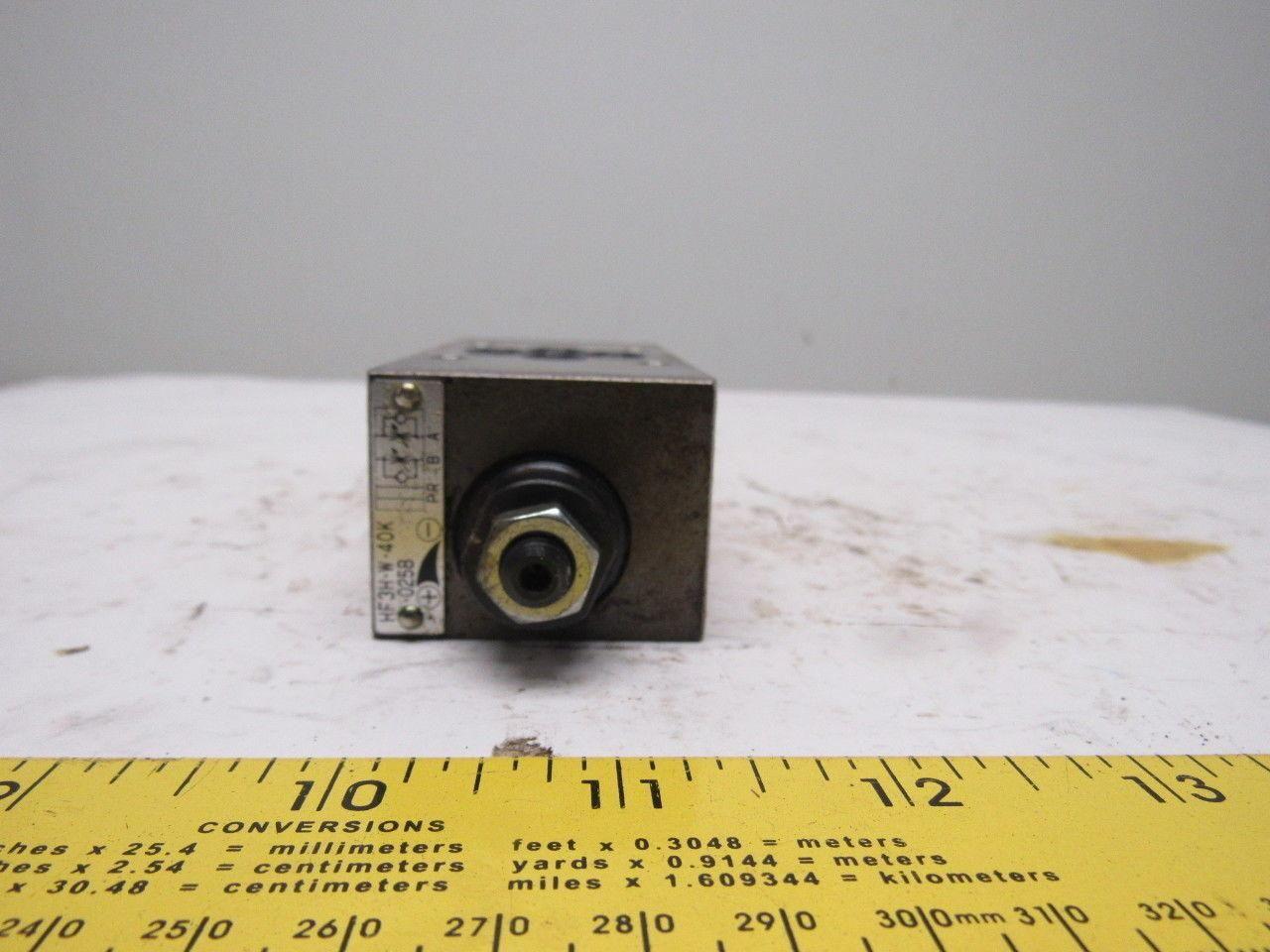 Toyo-Oki Hytegra 12G16 Hydraulic Valve