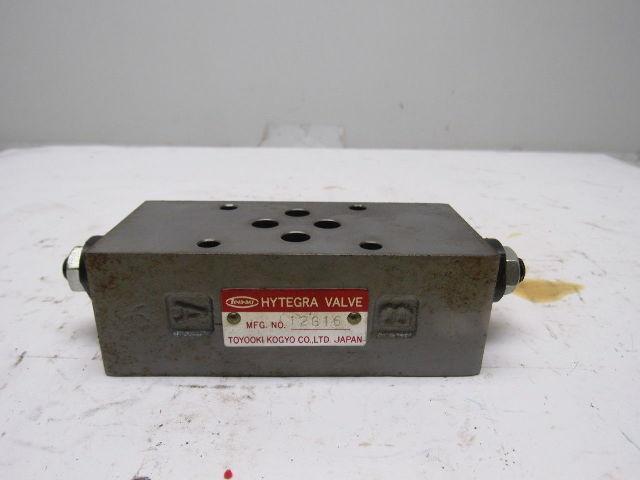 Toyo-Oki Hytegra 12G16 Hydraulic Valve