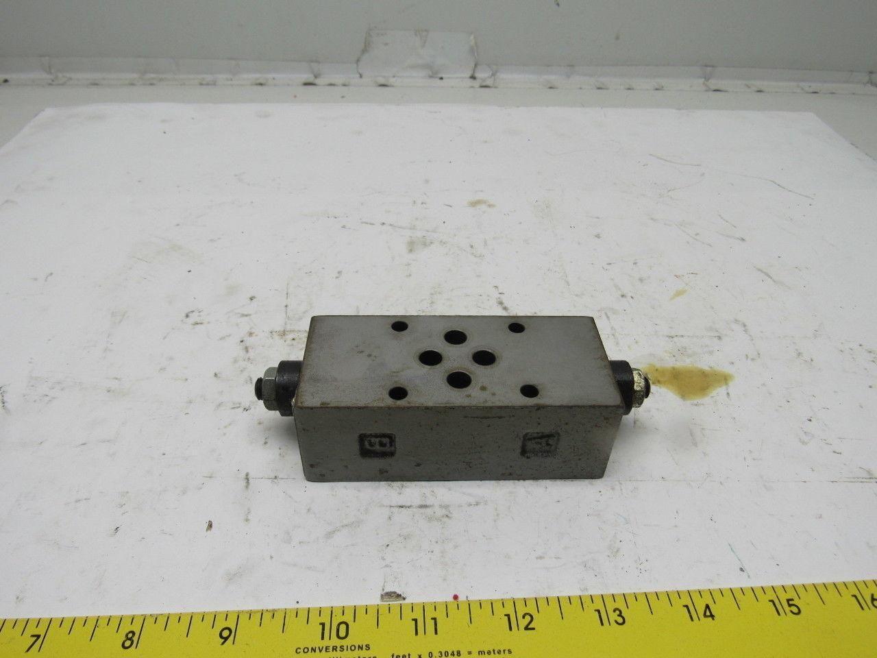 Toyo-Oki Hytegra 12G16 Hydraulic Valve