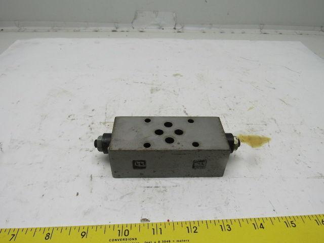 Toyo-Oki Hytegra 12G16 Hydraulic Valve