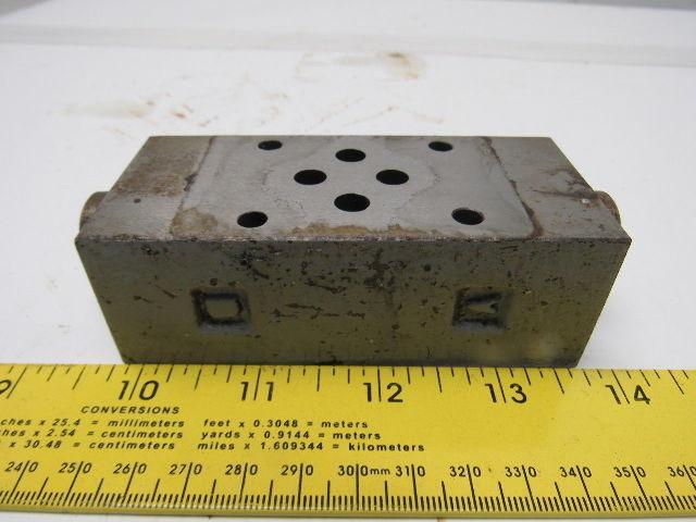 Toyo-Oki Hytegra 12JM Hydraulic Valve