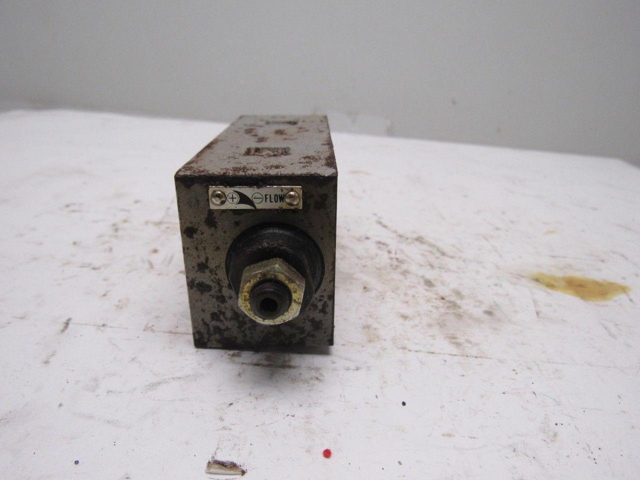 Toyo-Oki Hytegra 12G18 Hydraulic Valve