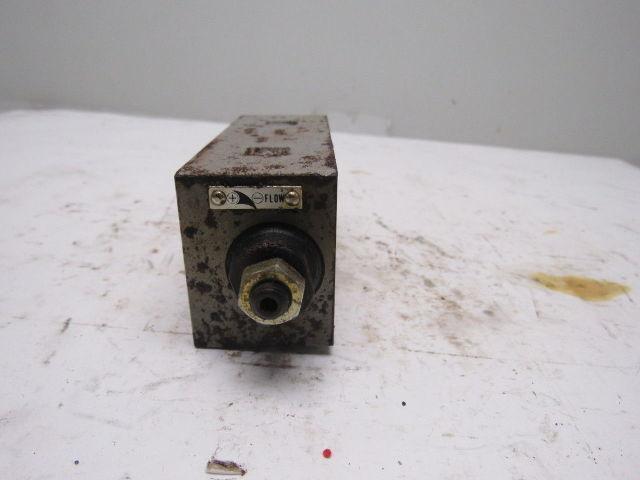 Toyo-Oki Hytegra 12G18 Hydraulic Valve