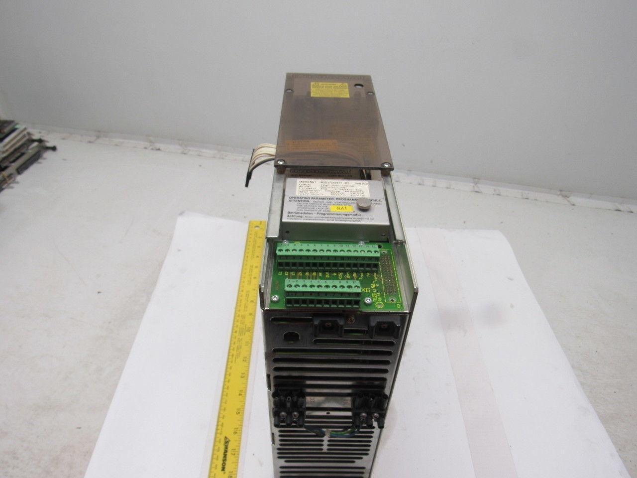 Indramat MOD1/1X1477-315 TDM1-050-300-W1 6400RPM AC Servo Controller