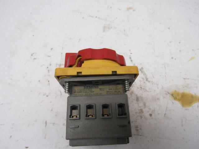 Siremens 3LD20 Disconnect Switch 3 Pole 690V 16A