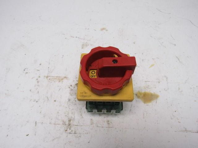 Siremens 3LD20 Disconnect Switch 3 Pole 690V 16A