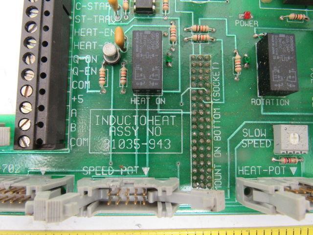 Inductoheat 31035-943 Control Circuit Board Card