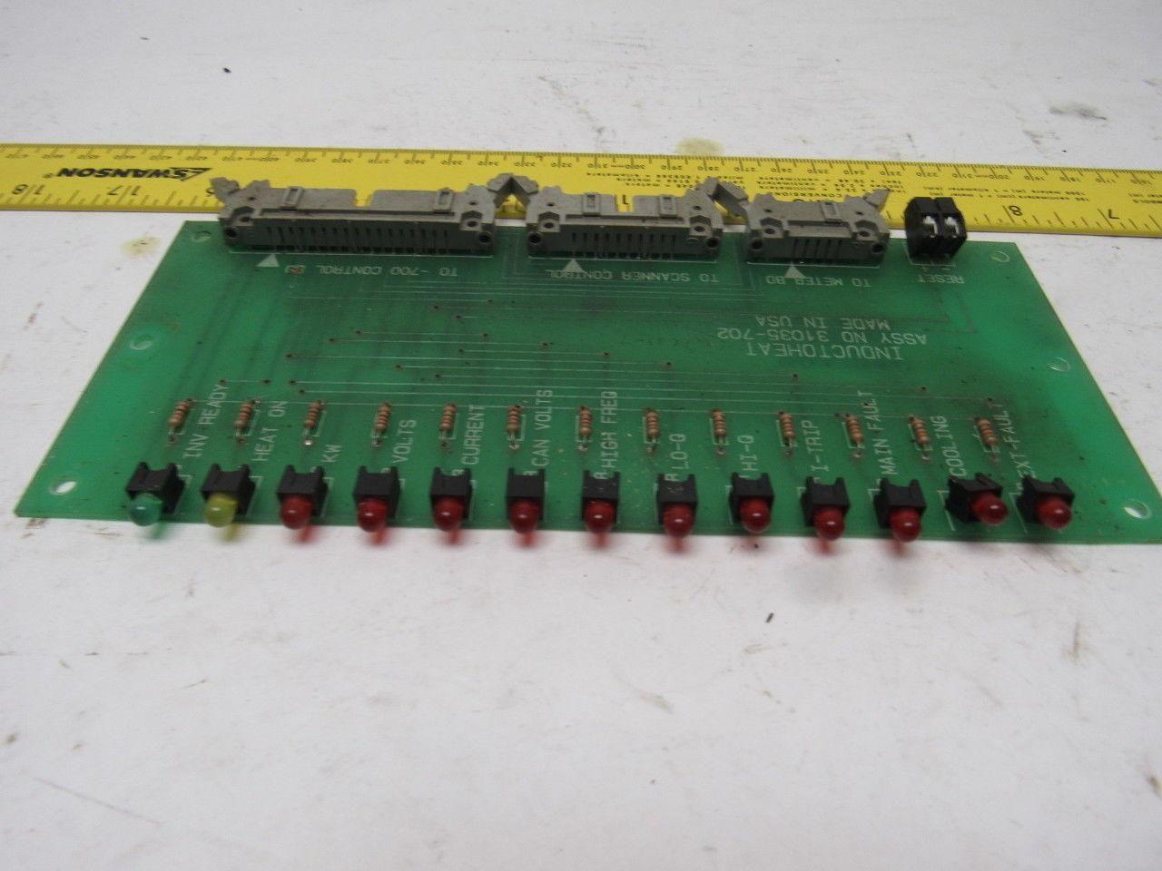 Inductoheat 31035-702 Circuit Board Card
