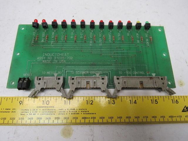 Inductoheat 31035-702 Circuit Board Card