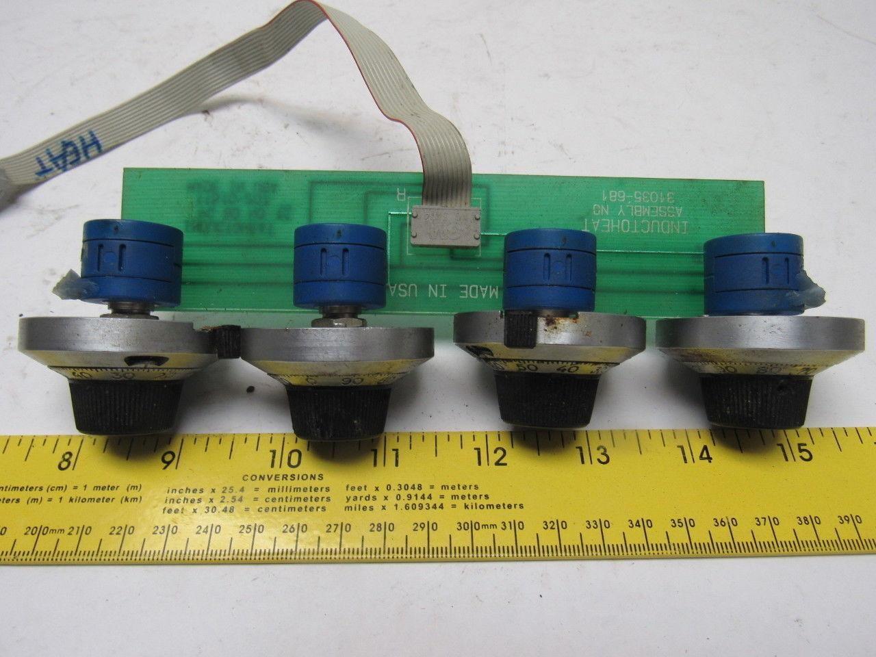 Inductoheat 31035-681 Speed Pot circuit Board