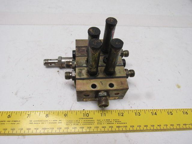 Vogel VPG Centralized Lubrication Distribution Block (2)3S & 6S