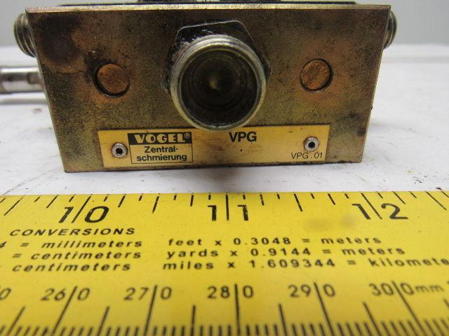 Vogel VPG Centralized Lubrication Distribution Block (2)3S & 6S