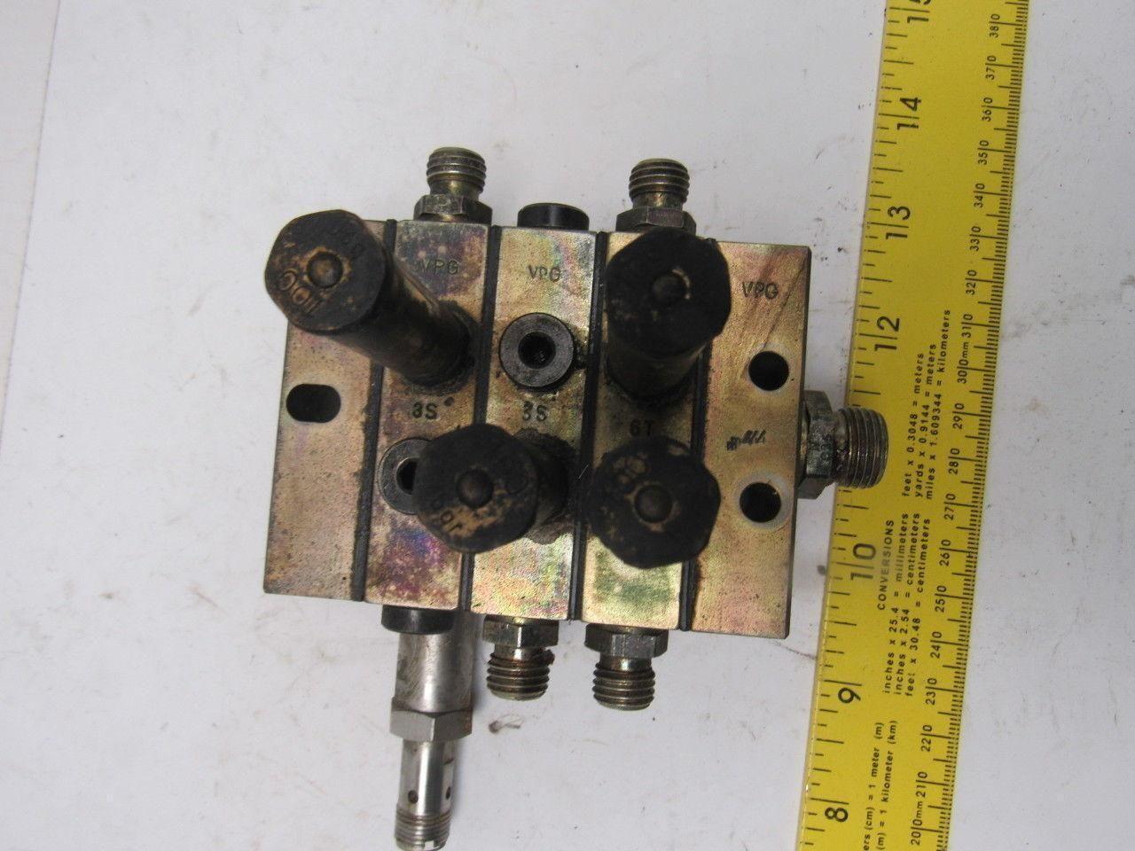 Vogel VPG Centralized Lubrication Distribution Block (2)3S & 6S
