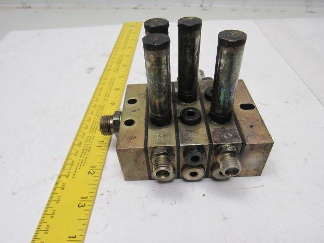Vogel VPG Centralized Lubrication Distribution Block (2)3S & 6S