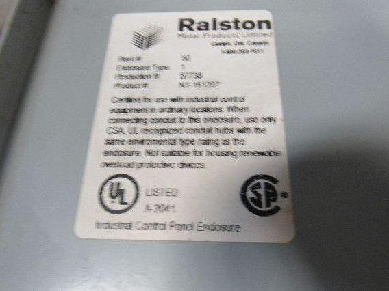 Wall Mount 16"x12"x7" Hinged Door Electrical Enclosure