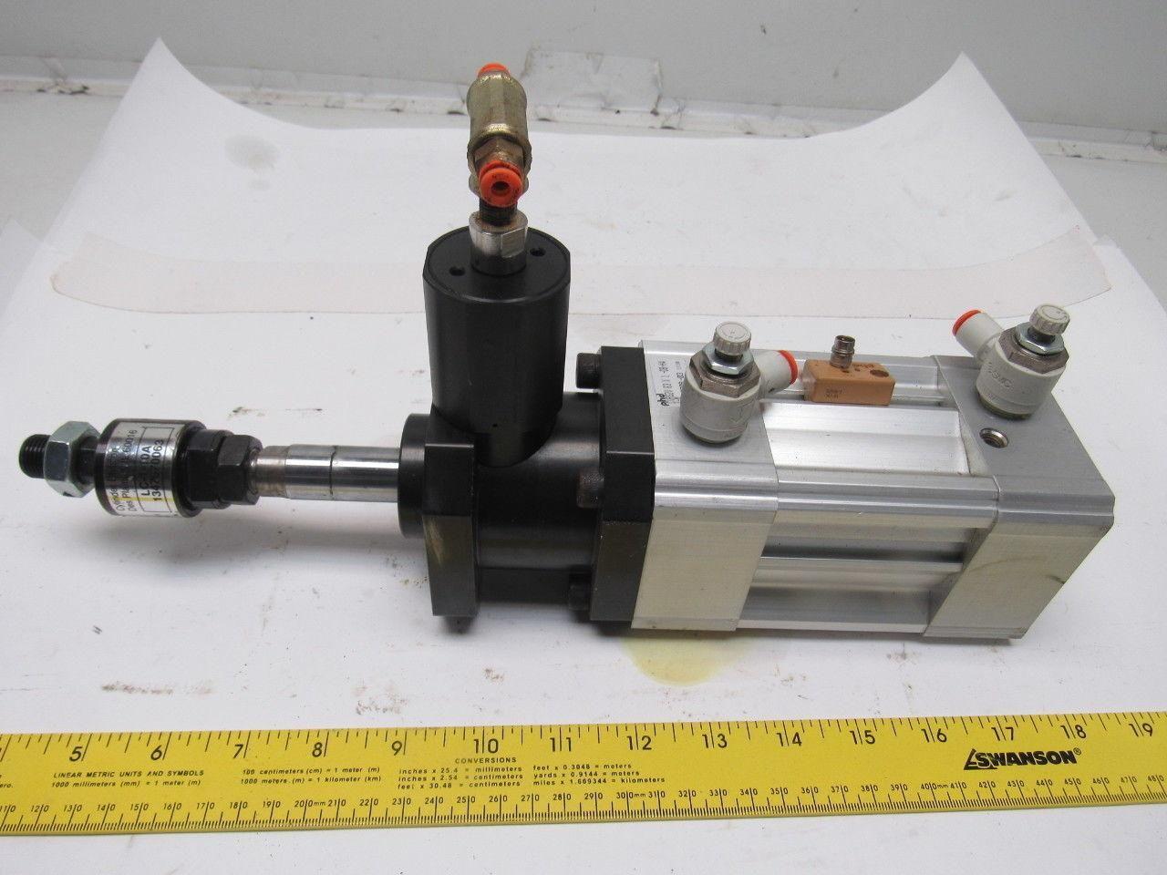 PHD CVAS2V 63x1-DB-H47-M Pneumatic Cylinder W/Rodlok 63mm Bore 1" Stroke