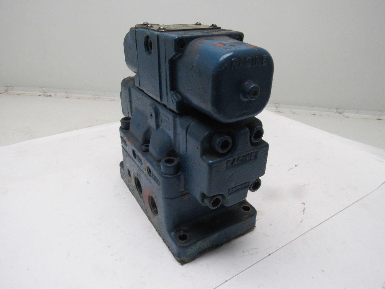 Racine OD4 F967876.20 4 Way Hydraulic Valve 3000 PSI
