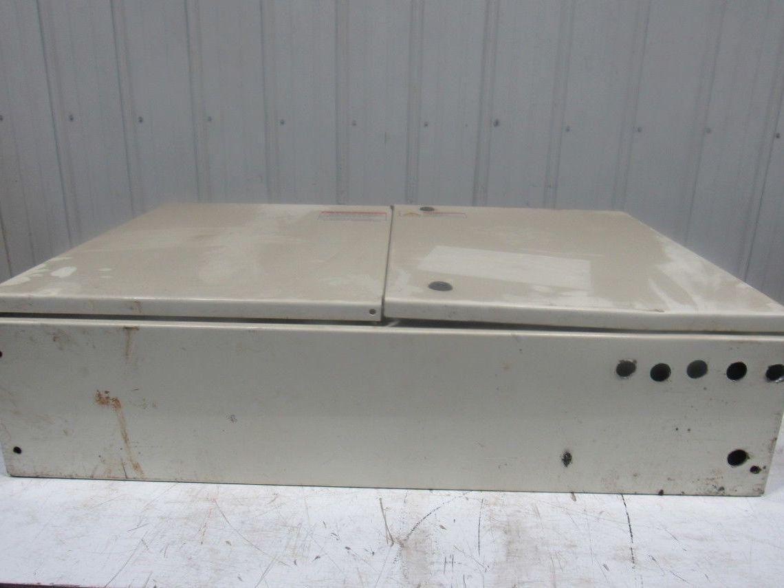 SCE Double Door 24x36x8" Wall Mount Electrical Box/Enclosure W/Backplate