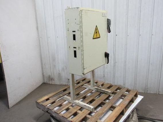 Hoffman A30SA2608LP Electrical Enclosure 30x25x8" w/Backplate & Disconnect