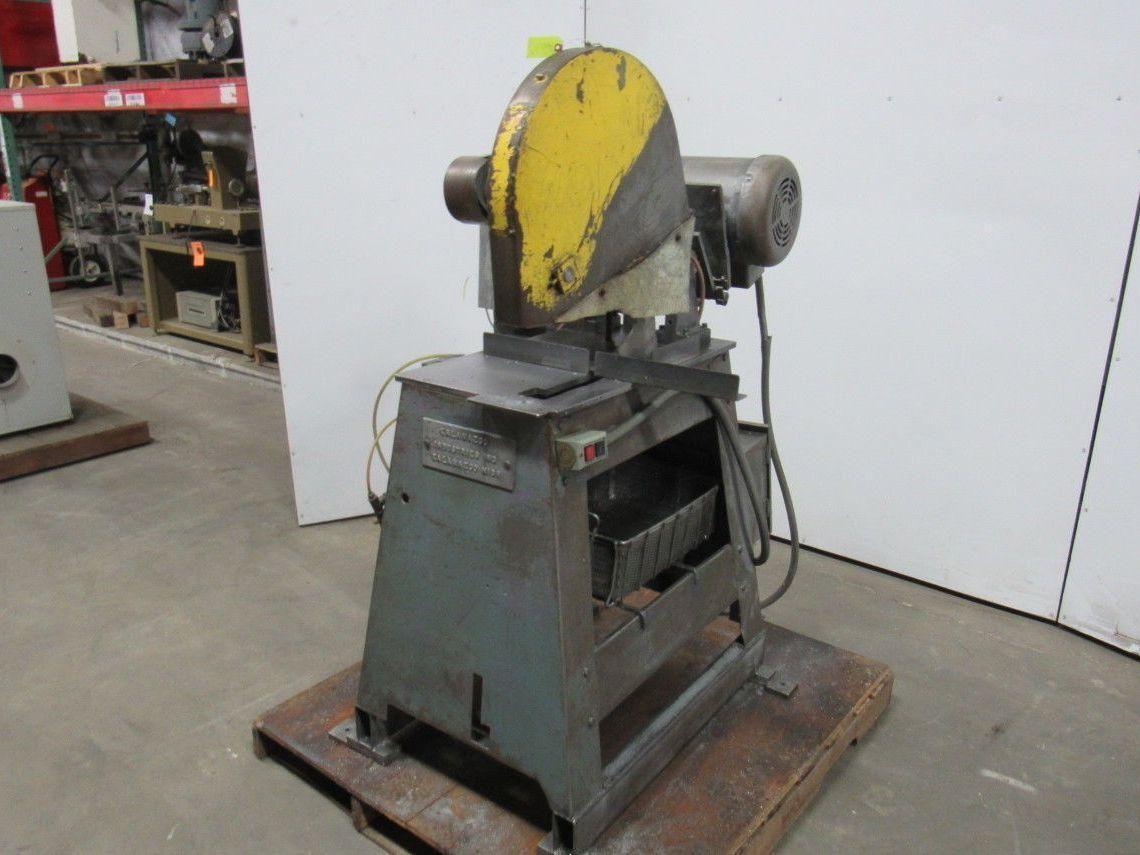 Kalamazoo 18" Chop Type Single Cut -Off Saw 208-230/460V 3Ph Parts or Repair