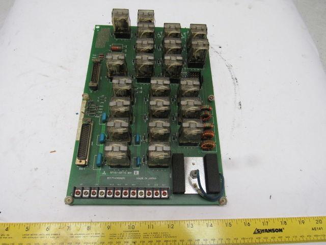 Mitsubishi Electric SFKA-02-06 BY171A399G51 Relay Circuit Board From a M55K EDM
