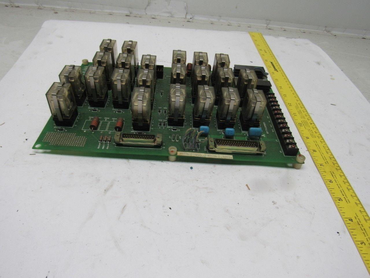 Mitsubishi Electric SFKA-02-06 BY171A399G51 Relay Circuit Board From a M55K EDM