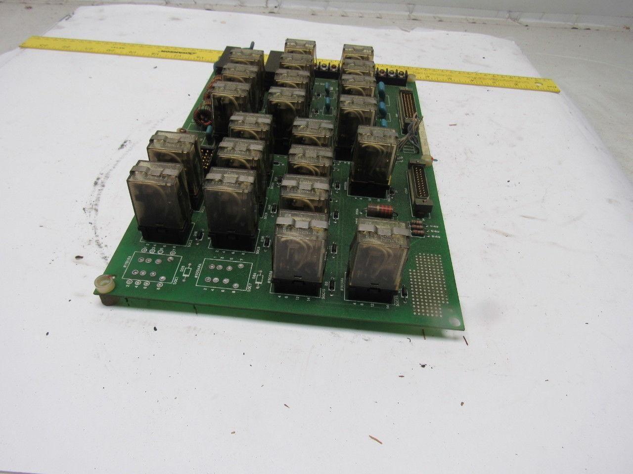 Mitsubishi Electric SFKA-02-06 BY171A399G51 Relay Circuit Board From a M55K EDM